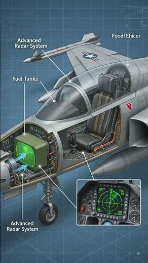 Inside the Northrop F-5E Tiger II: A Legend of the Skies ✈️#NorthropF5 #AviationLovers #USAirForce