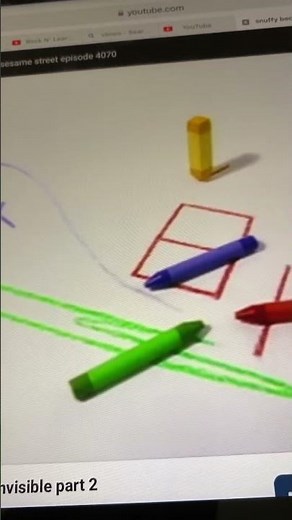 Sesame Street Crayons Crying