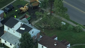 Tornado touched down in Allentown during Monday's powerful storms, weather service says