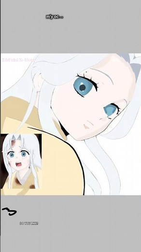 I'm trying to make my own KNY character using a base I found 😼❄️ #ibispaintx #kimetsunoyaiba #oc