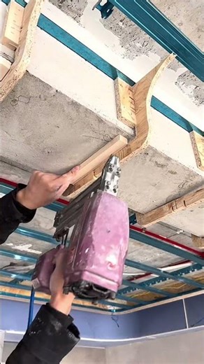 ceiling installation#woodworking #diyhomeimprovement