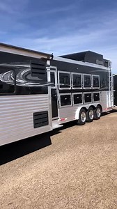 18K views · 192 reactions | If you are in the market for a great lightly used trailer, this is one to look at! 2017 Lakota 5 Horse Living Quarters Horse Trailer Big horn edition, super slide, 3 axles, super clean and ready to go! $85,000 | Wild West Trailers, LLC | Facebook