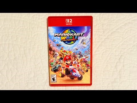 Opening to Mario Kart World 2025 Switch 2 Game