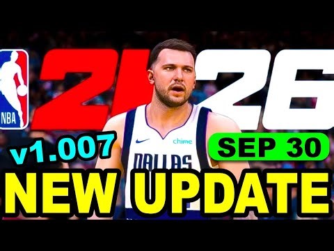 NBA 2K26 UPDATE 1.007 Patch Explained – Release Date, Fixes & What Changed!