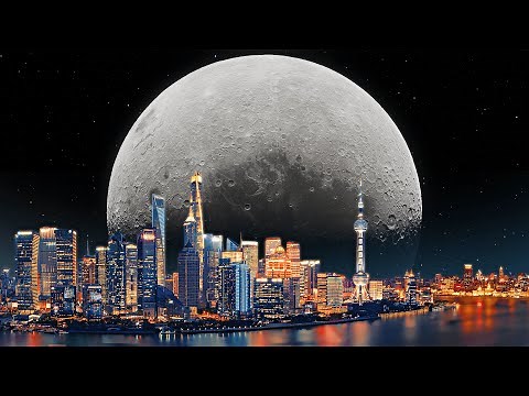 Moon Falling Into Earth (Visualiation)
