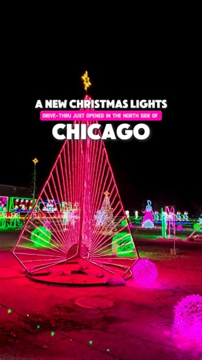 🎅🚗 Santa’s Rock N Lights Is NOW in Chicago! And It’s Insane This Year 🔥 New 150-ft Polar Santa Train ✨ Over 1 mile of drive-thru lights 🦌 20 ft reindeer 😄 10 ft emojis 🌈 Nearly 1,000 ft of glowing light tunnels This is one of the biggest and most unique Christmas drive-thru experiences all from the comfort of your car. Perfect for families, couples, and anyone who wants holiday magic without freezing. ❄️❤️ 📍 3900 N Rockwell St 🎟️ Get tickets via link in bio! 👉 Follow @ThingsToDoinChicag