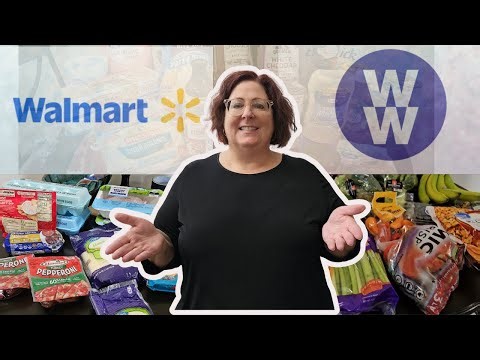 Weight Watchers | Walmart Healthy Grocery Shopping Haul