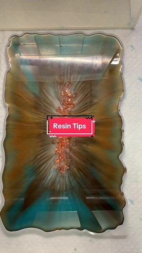 An easy resin tip for acheiving a flawless finish #resin #resinpour #resinartist #resintray #resincoasters #resinepoxy #resintok #epoxyresin #maker #makersgonnamake #makersmovement #makertok #epoxy #resinartwork #resinart #resintips #resin101