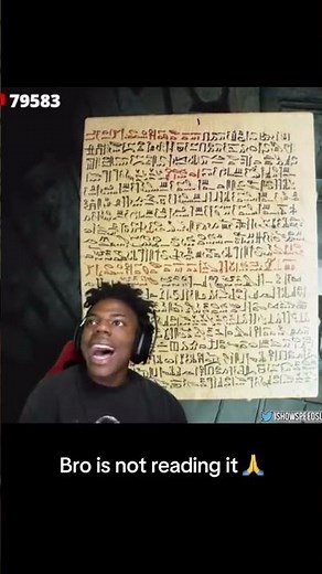 iShowspeed reading ancient letter in a horror game #ishowspeed #ishowspeedshorts #ishowspeedmoments