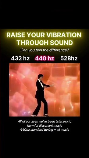 Can you hear the difference? 🎧 Michael Jackson in 432Hz vs. 440Hz vs 528Hz! #528hz #440hz #432hz