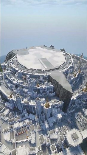 Minas Tirith | Minecraft Timelapse #minecraft #lotr