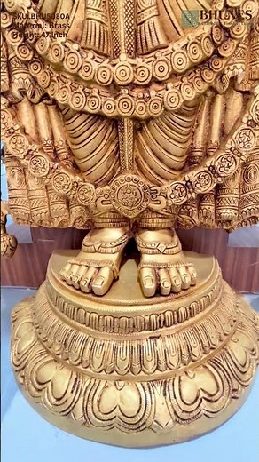 ✨ Divine Shrinivasa Balaji Brass Idol | Lord Venkateswara Blessings for Home & Temple 🕉️🙏