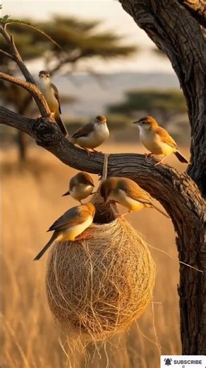 😱 Amazing Birds Making Hanging Nest in Fast Motion | Nature Wonder