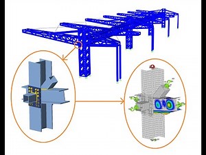 Steel Connection Design of an Airport Shelter (SAP2000 - IDEA StatiCa_BIM Workflow) _ Tutorial