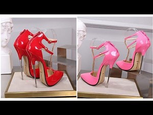 very stunning collection of patent leather pointed toe high heel pumps for ladies 2021