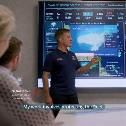 4.8K views · 76 reactions | The Great Barrier Reef is in great hands....