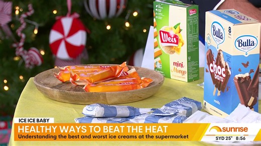 Paediatric Dietician, Karina Savage, provides guidance on selecting healthier ice cream and ice block options from Australian supermarkets during summer. #summer #recipe #heat #icecream #DIY