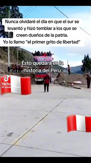 El primer grito de libertad en Perú