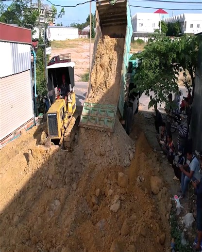 5.2K views · 83 reactions | Efficiently Finished New Project in Just One Day with Komatsu D20A Mini Dozer | Excavator Bulldozer | Facebook