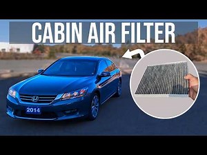 How to Replace Cabin Air Filter - Honda Accord (2013-2017)