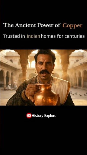 Why Ancient India Used Copper Water #shorts