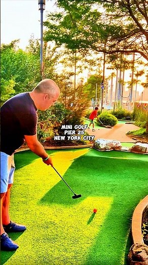 Play Mini Golf on Manhattan’s Longest Pier – Pier 25 NYC