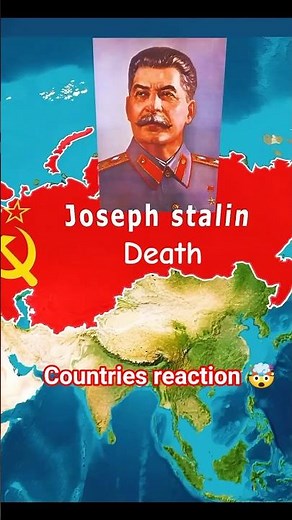 Countries reaction to Stalins Death???🇷🇺🤔