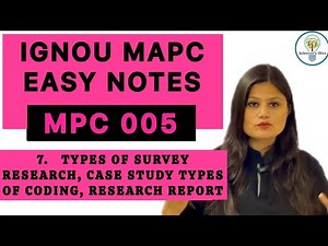 MPC 005 Easy Notes Explanation Part 7 #ignoumapc #mpc005