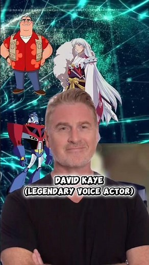 The voice of our childhood, animation Legend, David Kaye #anime #transformers