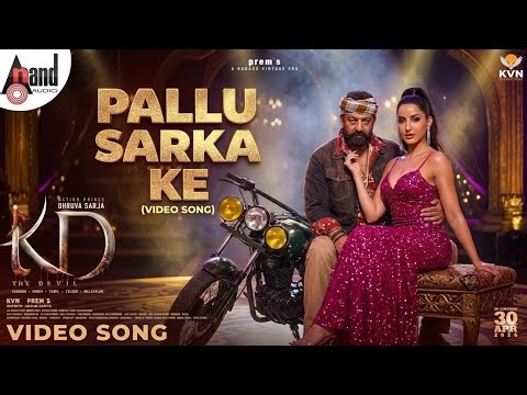 Pallu Sarka Ke Video song | Nora Fatehi | Sanjay Dutt | KD | Fan Made AI Concept | Bollywood New