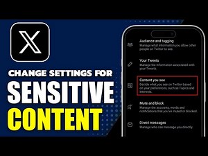How To Change Settings On X For Sensitive Content (Updated 2025)