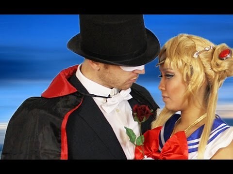 Tuxedo Mask Costume & DIY Bow Tie