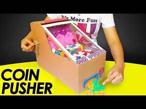 Cardboard Coin Pusher | Fun Arcade / Desktop Game