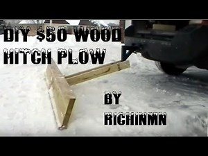DIY $50 Wood Hitch Plow
