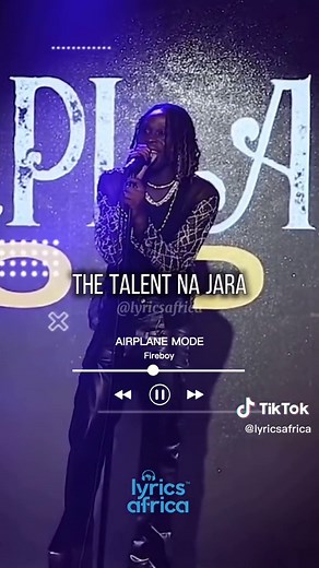 Fireboy - Airplane Mode (Lyrics) #lyricsafrica #naijalyrics #afrobeats #fyp #foryoupage #viral #foryou #xyzcba #music #tiktoknigeria #tiktokafrica