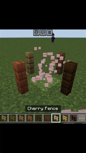 Minecraft fence logic 😈 #shorts #viral #trending