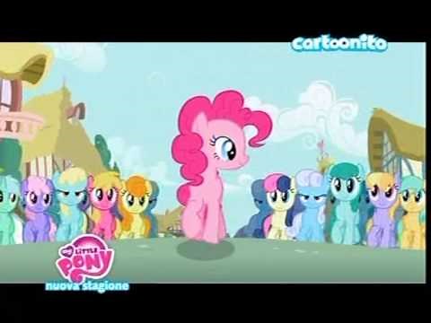 Italian Pinkie's Smile Song (Come on Everypony Smile) with lyrics - MLP 2: A Friend in Deed