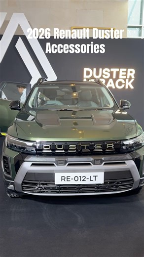Check out all the accessories available for the new Renault Duster