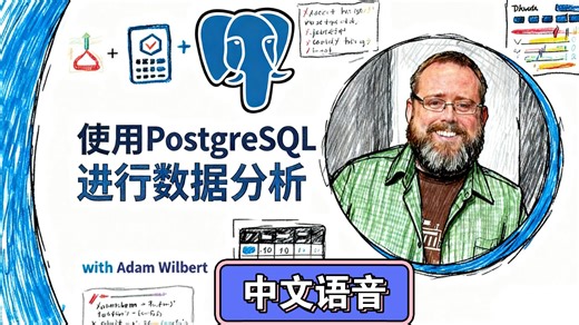 使用PostgreSQL进行数据分析（中文语音）