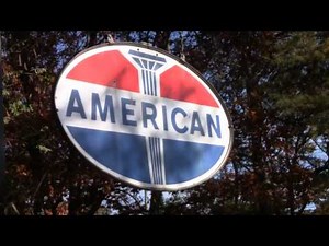 OLD 50's GAS STATION & SIGNS