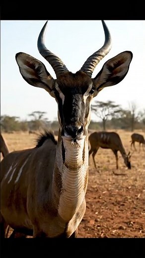 Rock Python vs Roan Antelope: Cold Wind Standoff