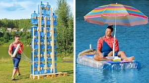 12K views · 21 reactions | Raft-Making Made Easy: Fun DIY Projects for Your Next Outdoor Adventure | 5-Minute Crafts Family | Facebook