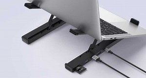 World's first laptop hub stand available on Indiegogo