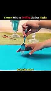 Essential Life Hacks: The Correct Way to Fold Clothes