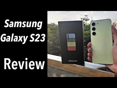 Samsung Galaxy S23 Review using New Lime Colour