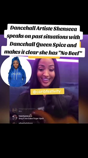 Shenseea Clears Up Beef with Spice: No Conflict Here