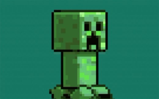 《我的世界》官方像素画gif （下载链接在简介）