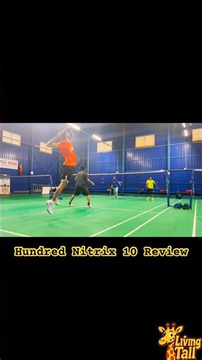 Power of Hundred Nitrix 10 🏸 Best badminton racquet under 2000 💸 #badminton #mixeddoubles