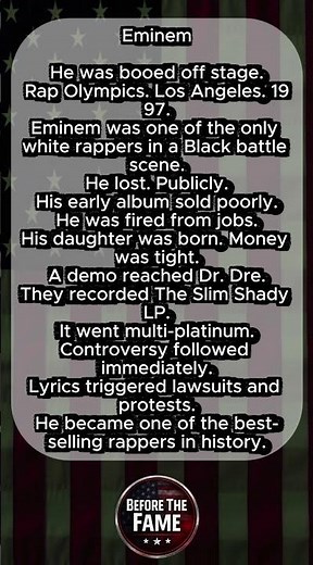 Eminem Was Rejected Before The Slim Shady LP