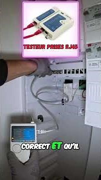 Branchement Tableau Communication : test prises RJ45 ! ⚡️